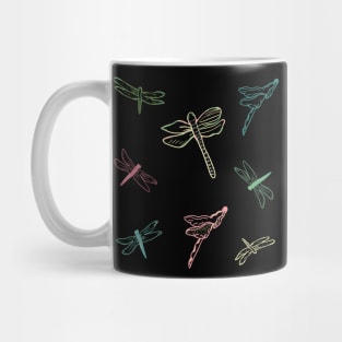 Butterfly and dragonfly Mug